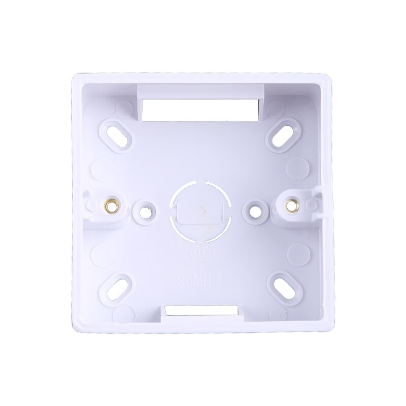 86X86 PVC Thickening Junction Box Wall Mount Cassette For Switch Socket Base Switch Bottom Box Electrical Box Accessories