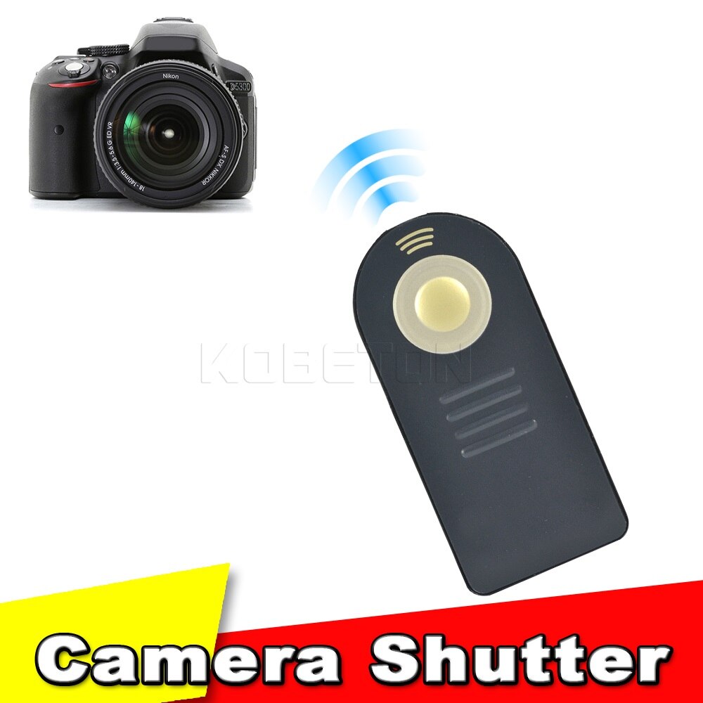 Kebidu Mini Draadloze bluetooth self-timer Afstandsbediening Ontspanknop Camera zelfontspanner Voor Nikon D7100 D70s D60 d80 D90