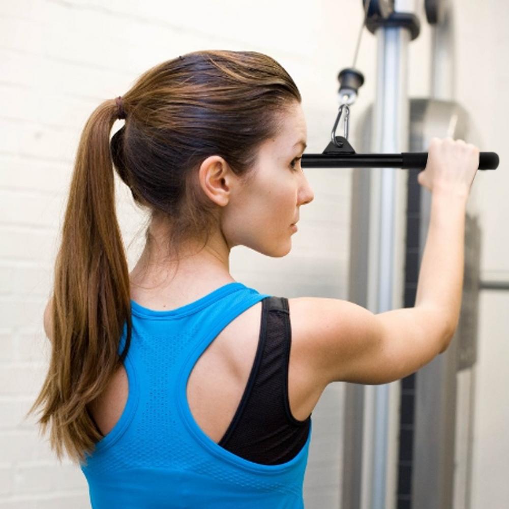 Pull-Down Tricep Bars Oefening Thuis Workout Gym Pull-Down Training Bar Sport Fitness Apparatuur