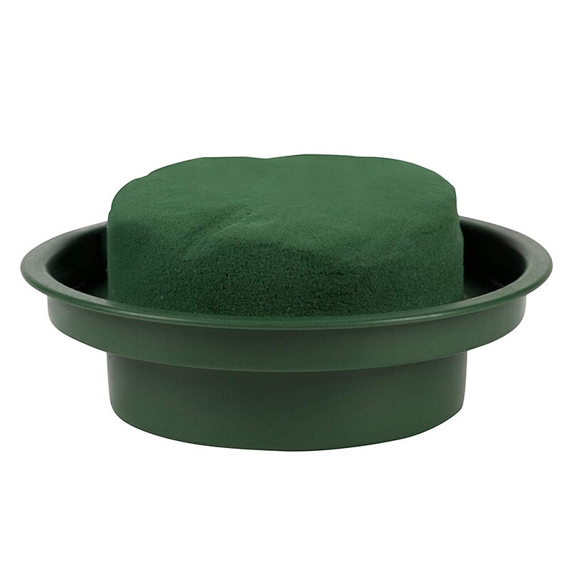 Bloemstukset  - 6-- pack rond steekschuim in een enkele kom voor tafelmiddenstuk, bruidsboeket, feestdecoratie