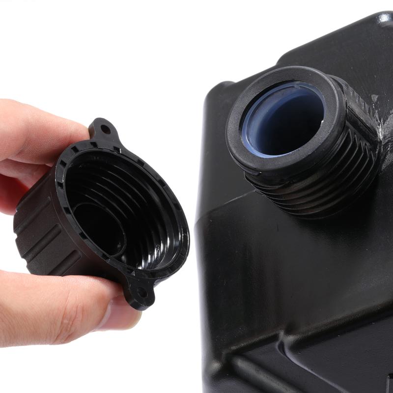 Depósito de combustible de gasolina y diésel Jerry Can, 5L negro de contenedor de aceite, repuesto de motocicleta, tanque de aceite de gasolina, jarra de combustible de reserva con bloqueo y llave