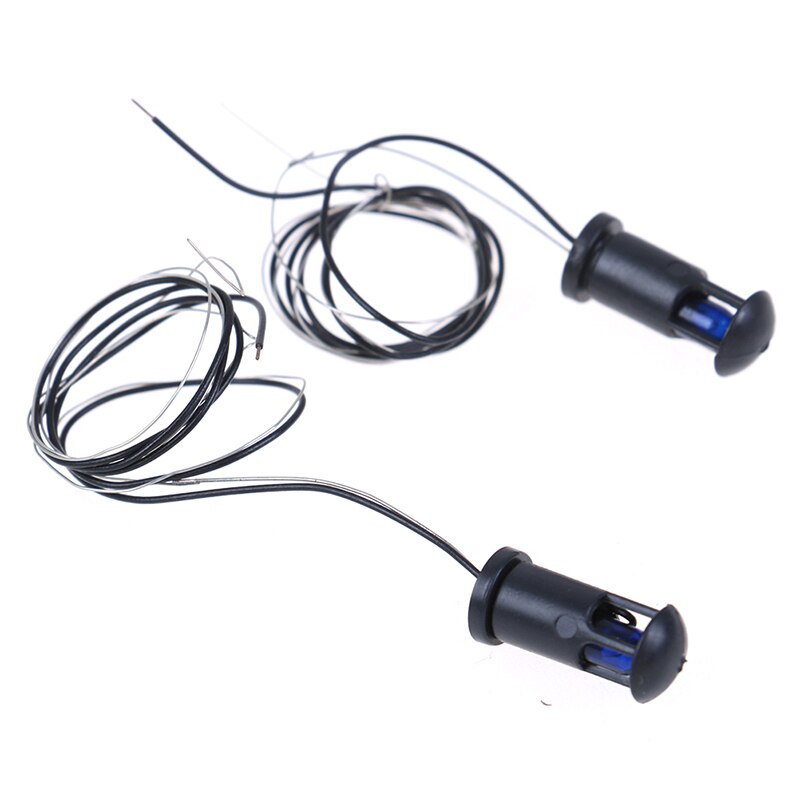 2 sztuk modelu światła ogród robić domku dla lalek trawnik lampa DIY piaskownica stołowa krajobraz