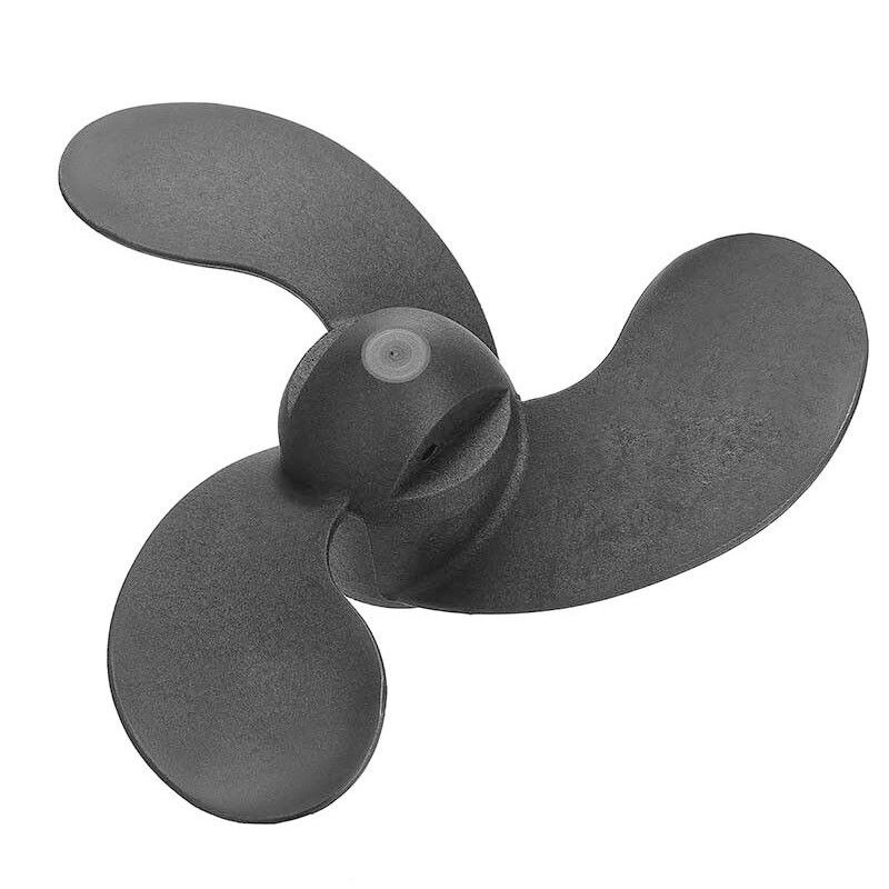 Marine Outboard Propeller Boat 3 blades Black 47.05mm*78.05mm Replacement