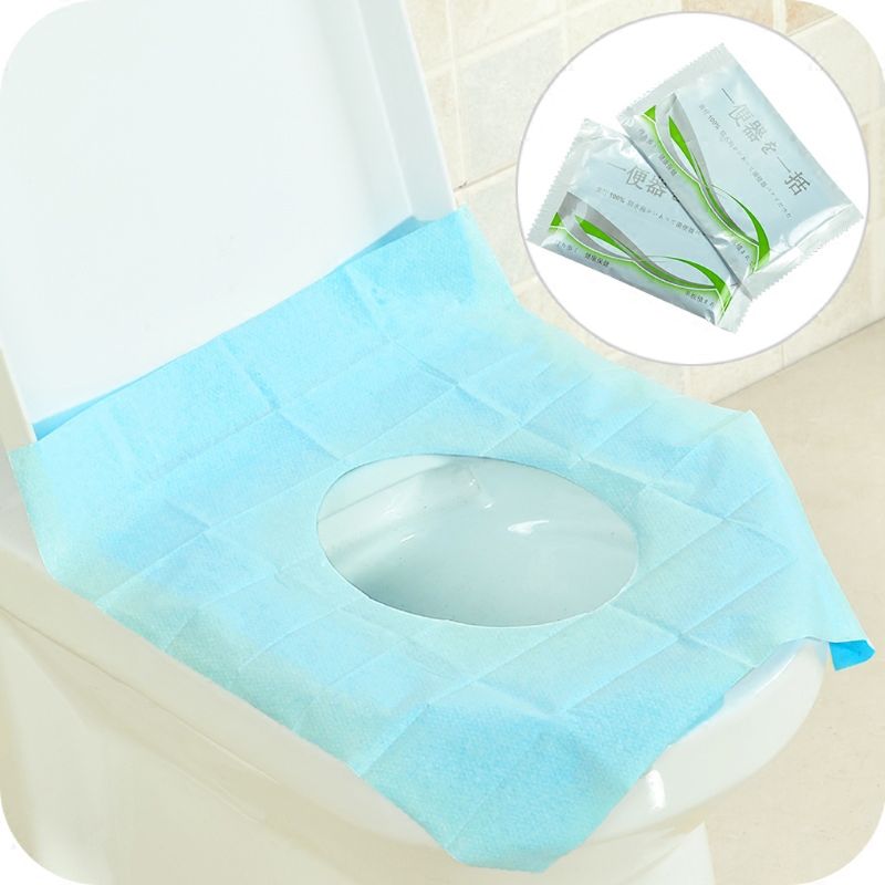 Disposable Toilet Seat Cover Waterproof Portable Travel Safety Toilet Seat Pad