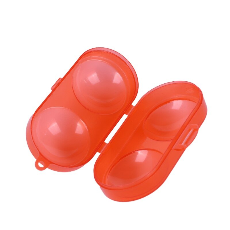 Boer table tennis box table tennis plastic box table tennis packaging table tennis storage box can hold 2 balls: Red
