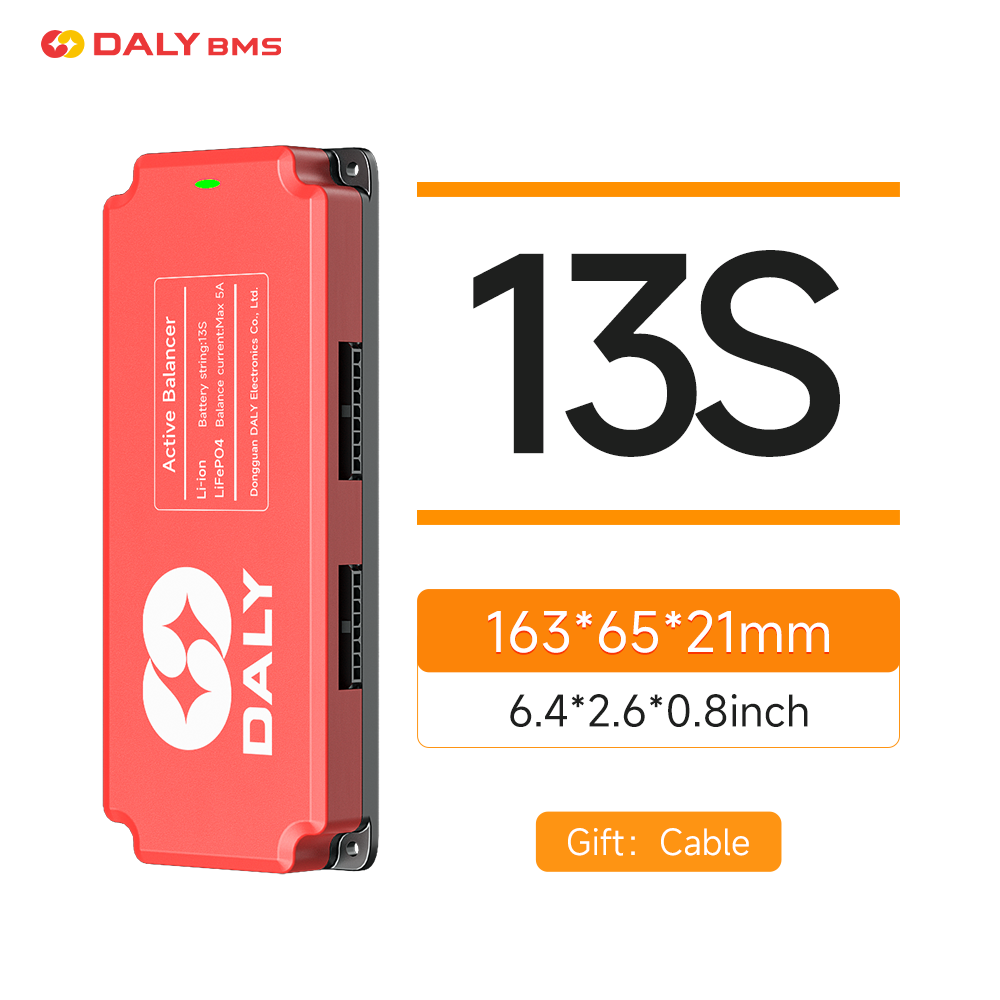 Daly BMS 5A équilibreur actif équilibreur actif Lifepo4 3S 4S 6S 7S 8S 12S 13S 14S 15S 16S pour accessoires de Batterie Batterie au Lithium: green