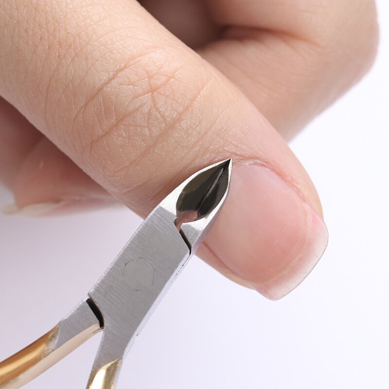 Tondeuse à ongles, éliminateur de cuticules et peau morte, outil de pédicure, acier inoxydable à Quartz