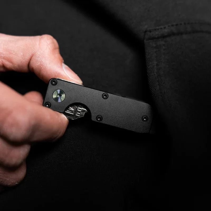 Organisateur de clés support Compact porte-clés en métal porte-clés minimaliste pour porte-clés sécurise 1-5 clés