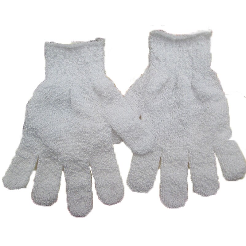 1pcs Exfoliating Wash Skin Spa Massage Scrub Body Scrubber Glove Shower Bath Gloves