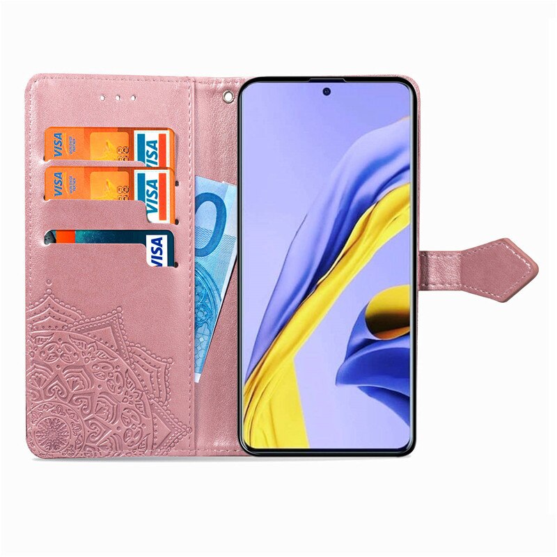 A515 Case For Samsung Galaxy A51 A515F Luxury Leather Wallet Flip Card Holder Phone Case For Samsung A51 51A SM 51 A 515 Cover