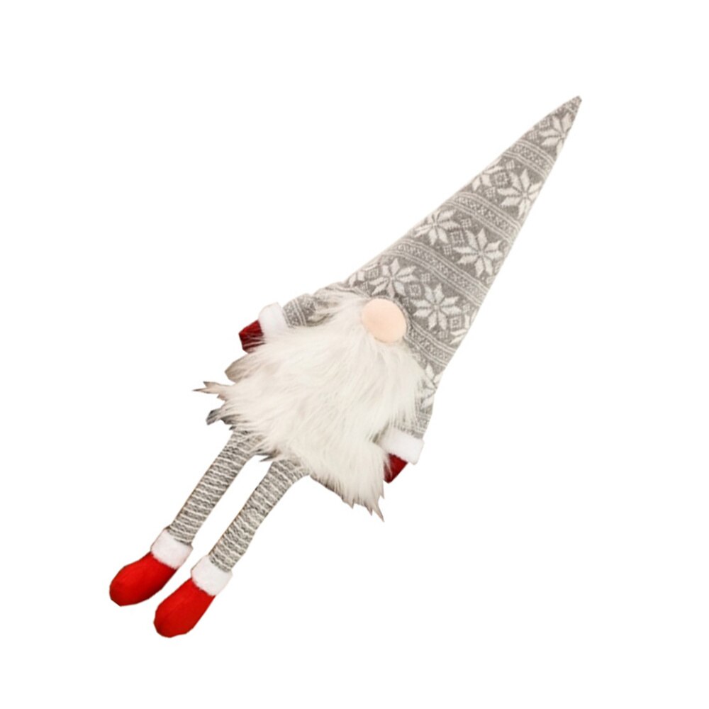 1Pc Christmas Ornament Funny Christmas Tree Topper Christmas Decor Christmas Doll Christmas Tree Topper for Party Xmas Tabletop