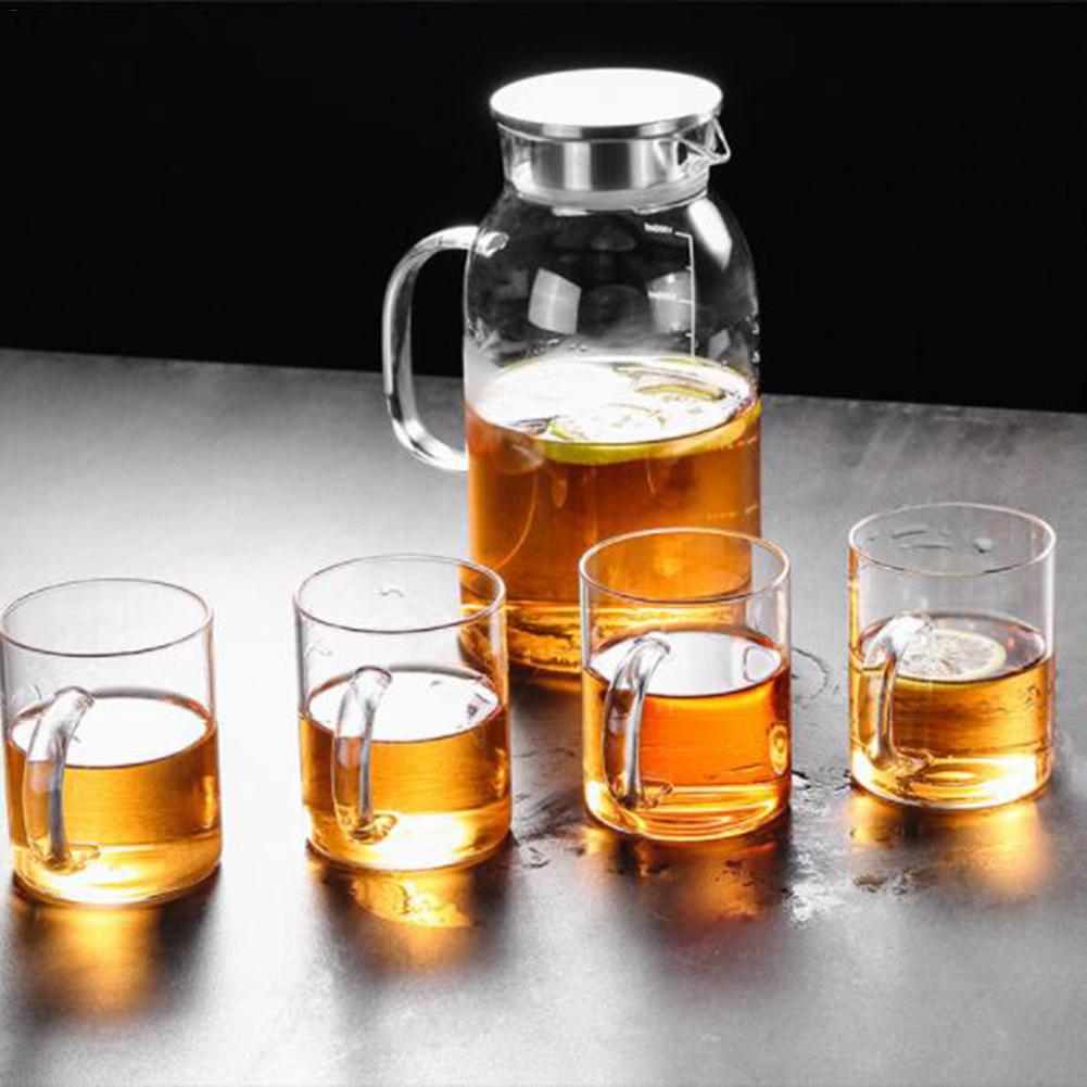 Glas Ketel Hoge Temperatuur Weerstand Handvat Cover Theepot Fruit Thee Maken Tool Keuken Accessoires Voor Huishoudelijke Kantoor