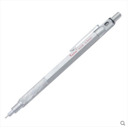 1PCS Kuelox Metal Comic Drawing Mechanical Pencil 0.3/0.5/0.7/0.9/2.0mm Engineering Drawing Pencil with a box: 09mm