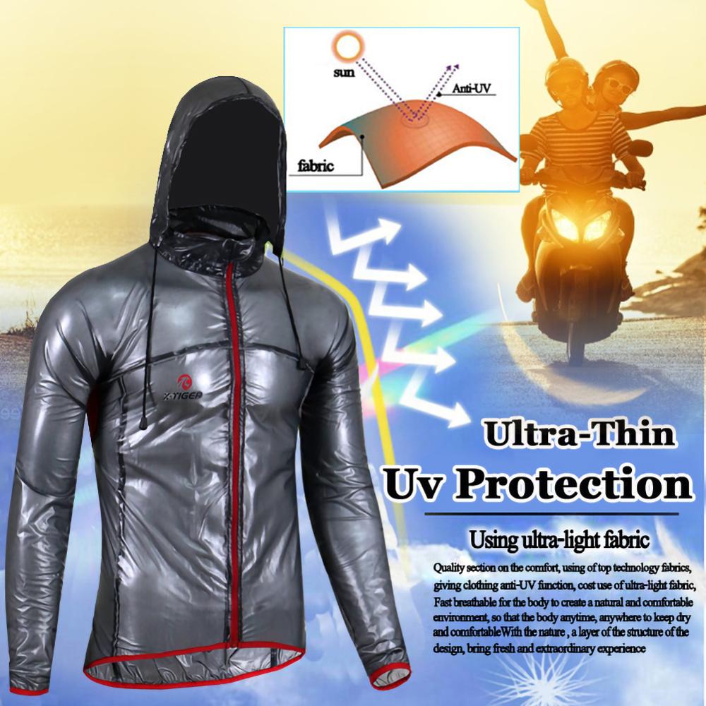Waterproof Cycling Jacket UPF30+ MTB Bicycle Bike Rain Jacket Raincoat Outdoor Sport Windproof Cycle Clothing