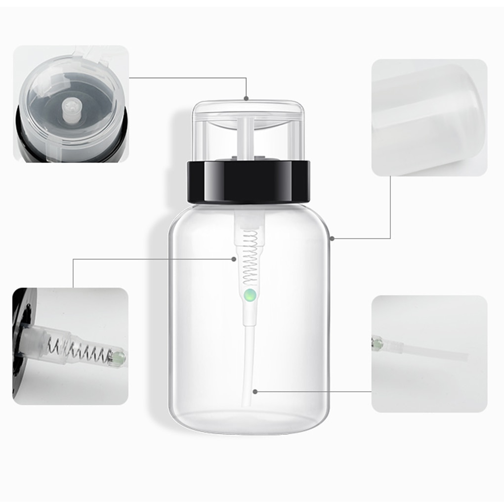 Draagbare 120Ml/200Ml Nail Polish Remover Alcohol Grandado