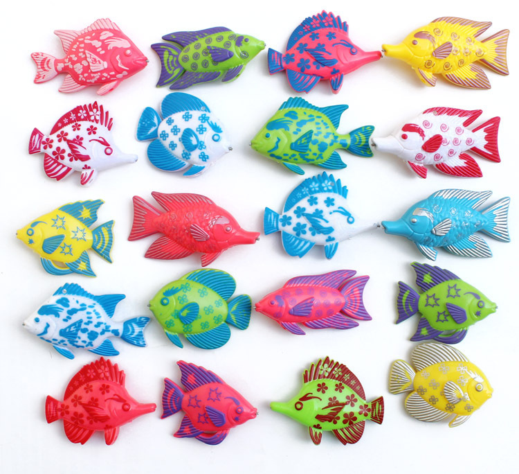 6pcs/lot Learning & education magnetic fishing toy comes outdoor fun & sports fish toy for baby/kid GYH