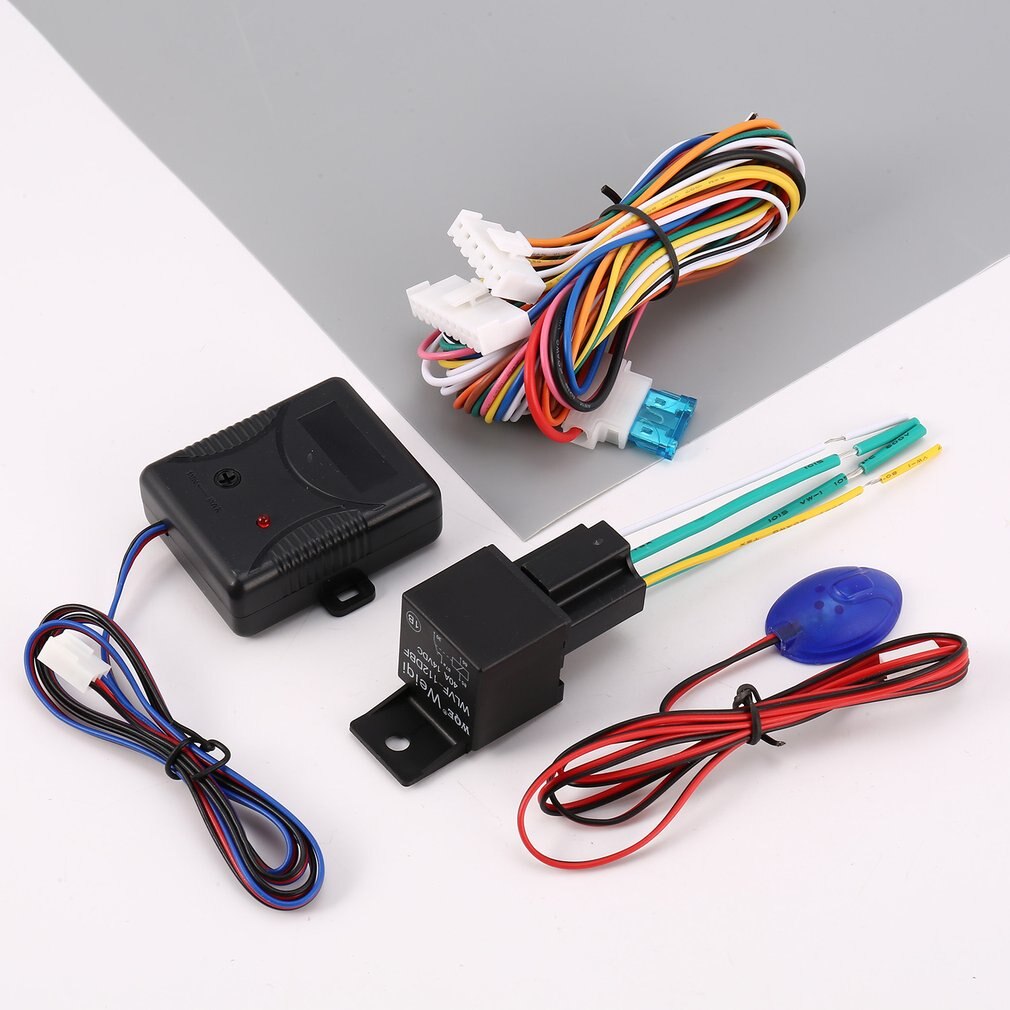 Universal Car Alarm Remote Control Security System 2 Door Central Door Lock Locking Kit Set Keyless Entry System