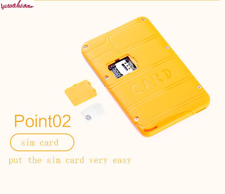 Original Aeku M8 Mini Card Phone Handsfree Bluetooth Message Color Screen Low Radiation Kids Pocket Mobile Phone