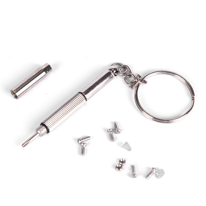 Juego de tornillos y tuercas para gafas de sol, herramienta de reparación óptica, surtido