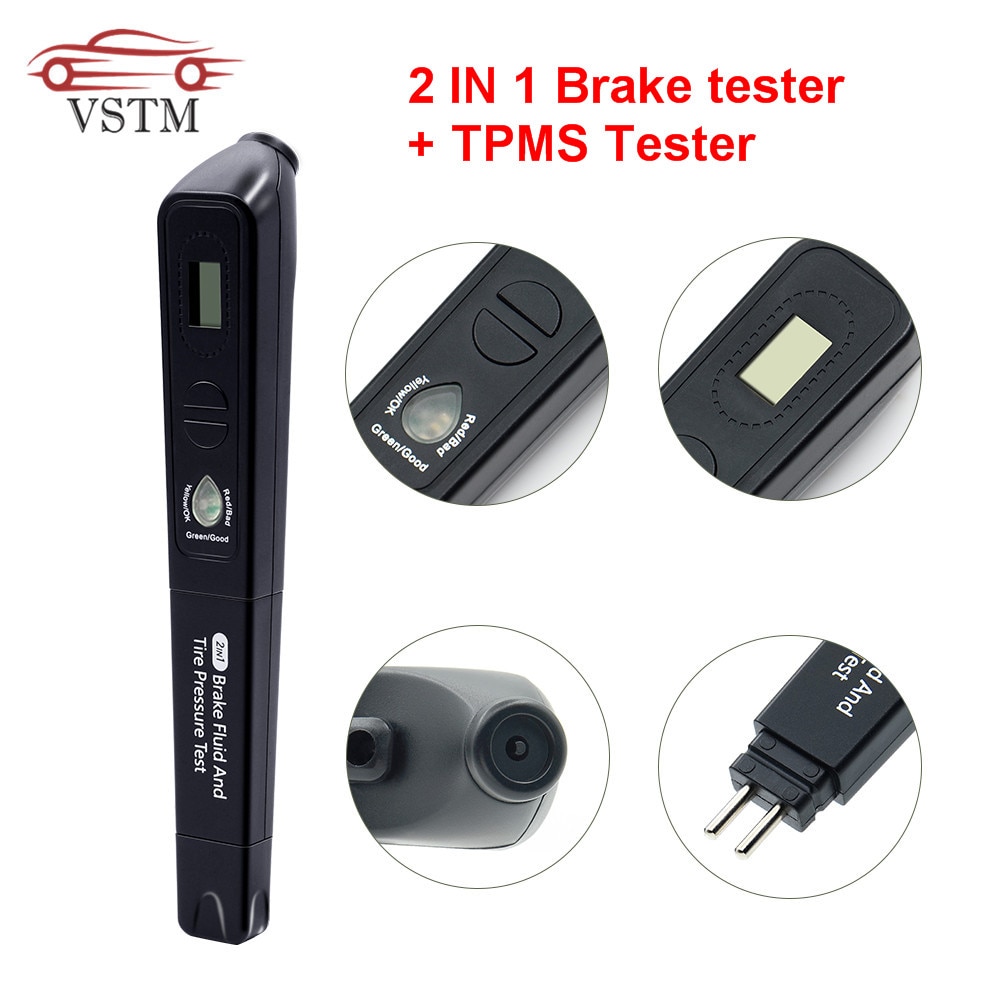 Brake Fluid Tester Car Brake Fluid Digital Tester Suitable for Determining Brake Fluid