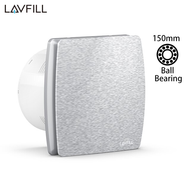 4 6 Inch 100mm 150mm Fan Shower Bathroom Extractor Fan 220v: LFWW-13Q-4S (150mm)