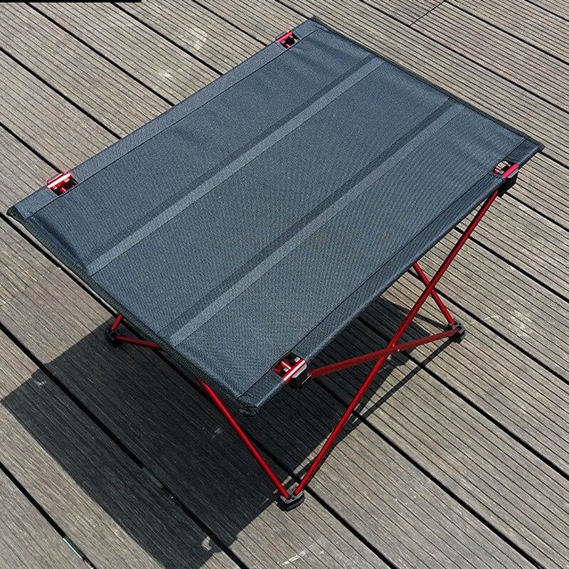 VILEAD Portable Camping Table 57*42*38 cm 6061 Aluminium Folding Durable Tourist BBQ Outdoor Hiking Beach Waterproof Table