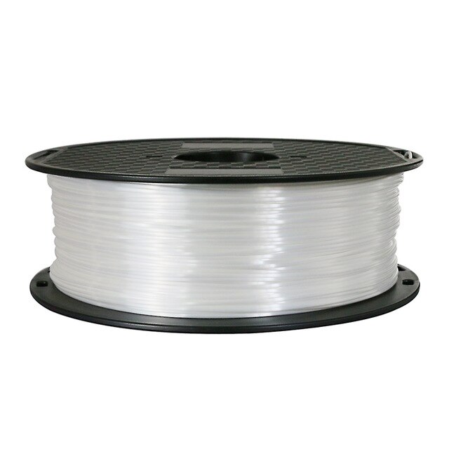PLA włókno jedwabne 1.75MM 250g błyszczące PLA 3D drukarki Filament 0.25kg jedwabna tekstura PLA 3D DIY materiały do drukowania kolor Dropshipping: white 250g
