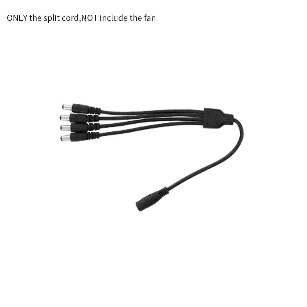 Aquarium Fish Tank Cooling Fan System Coral Tank Water Temperature Reduce Marine Aquarium Cooler 100V~240V: 4 / EU adapter