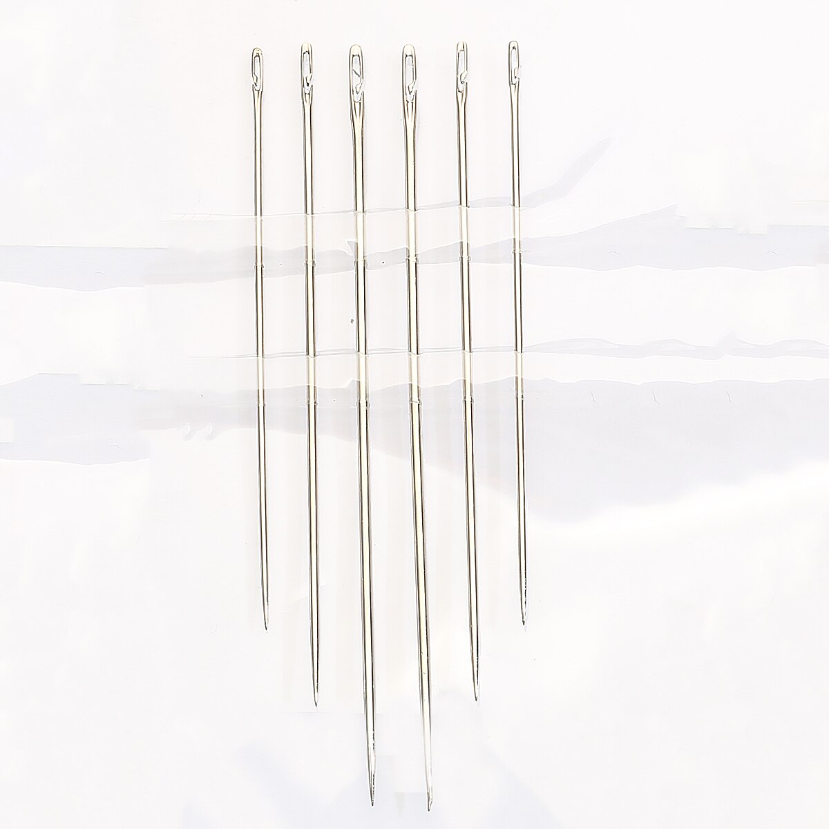 Agujas de acero inoxidable para coser a mano, accesorios de costura para el hogar, múltiples tamaños, agujas de zurcir: 06