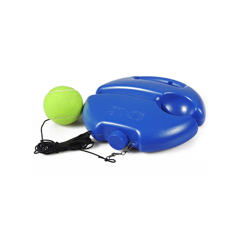 Dispositivo de auto-estudio de pelota de deporte de tenis, rodapié duradero portátil, pelota de ejercicio, herramienta de entrenamiento de tenis resistente: Default Title