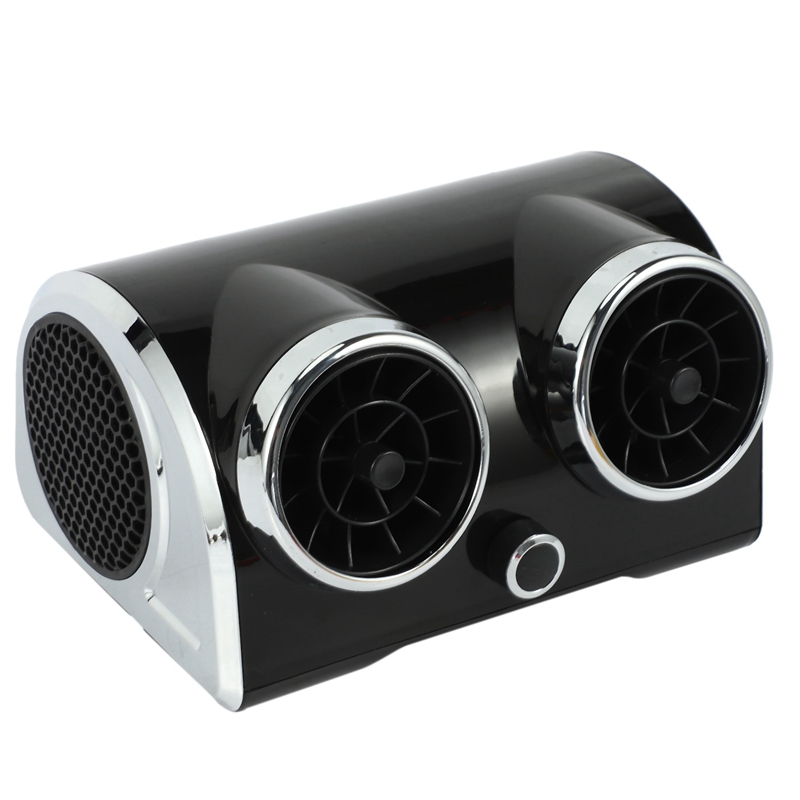 2X 12V Car Bladeless Electric Car Cooling Fan Motor Cooling Desktop Cooler For Vehicle Truck Rv Suv Boat Accessory