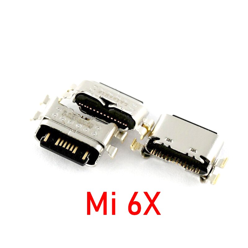 5PCS USB Charging Port Jack For Xiaomi Mi A1 A2 A3 5X 6X 5S Plus 5C 5 6 Mix Power Charger Socket Connector Replacement Parts: 5pcs Mi 6X A2