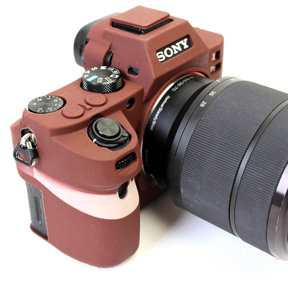 Digitale Kamera Tasche Schutz Körper Abdeckung Für Sony a7 ii Weichen Silikon Gummi Haut Kamera fallen für Sony A7 II