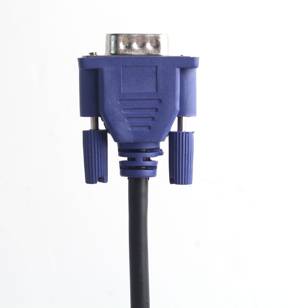 1.5/3/5m ordinateur moniteur VGA rallonge câble VGA M/M fil HD 15 broches mâle à mâle VGA cordon cuivre ligne pour ordinateur portable PC projecteur
