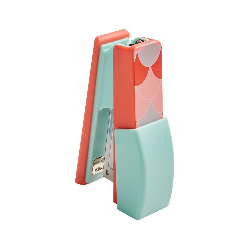 Mini Cute Carton Rocking Stapler Stapler 20 Sheet Capacity for Home School Office Executive