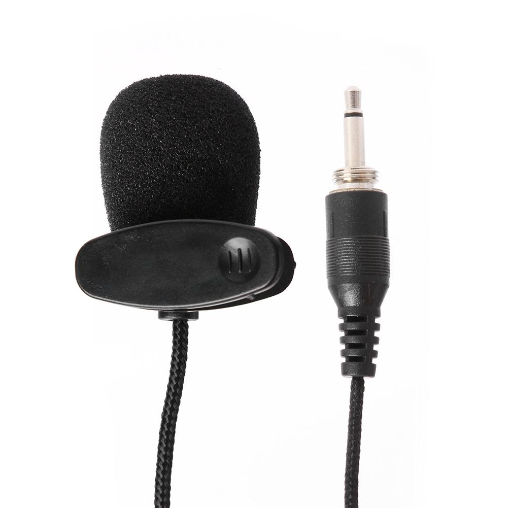 Mini Professionals Jack Clip-on Tie Collar Microphone 3.5mm Jack Plug Mic Stereo Mini Wired External Microphone for PC Phones: H