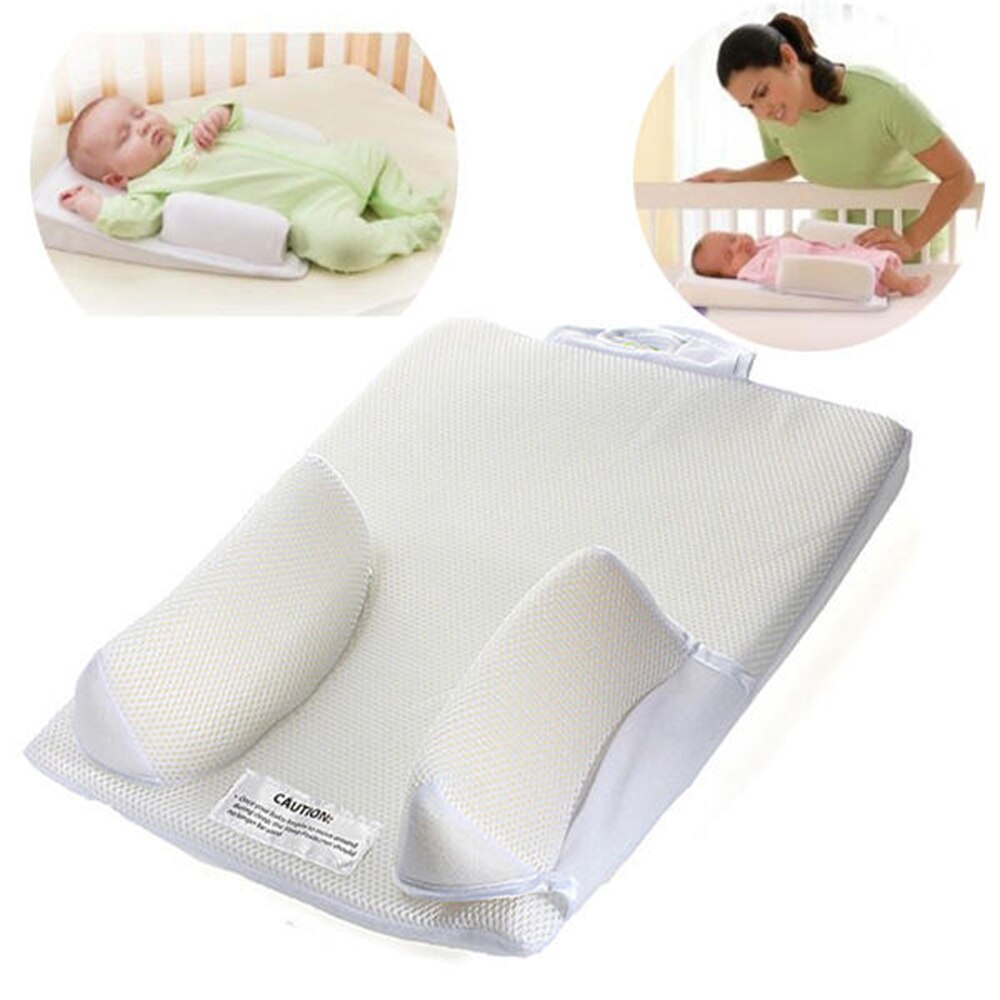 Almohada de dormir para bebé posicionador de sueño para bebé seguro Anti rollo de sueño antivolteo Anti caída protección de la cintura