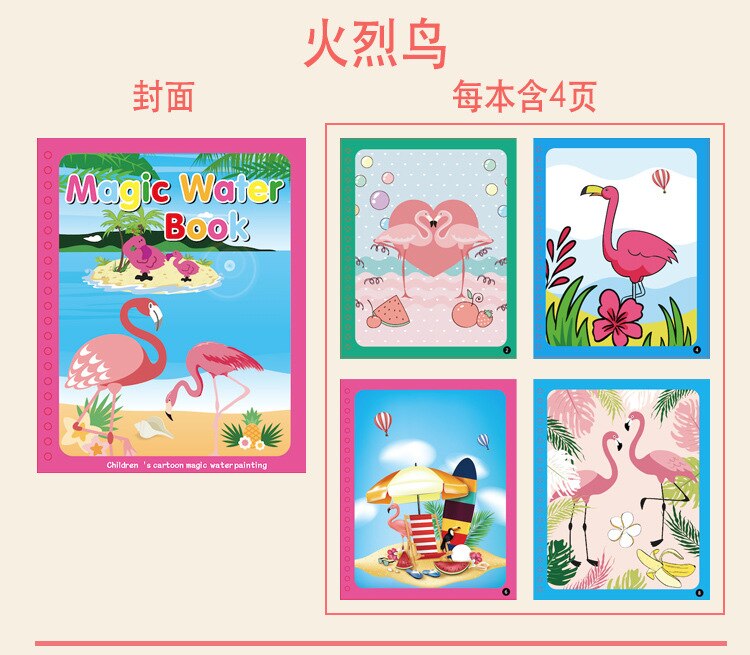 Fai da te di Acqua Magica Libro Incredibile Universo Spazio Colorazione Tavolo Da Disegno Pittura di Doodle & Magic Pen Giocattoli per I Bambini di Natale Del Bambino regalo: HLN-10