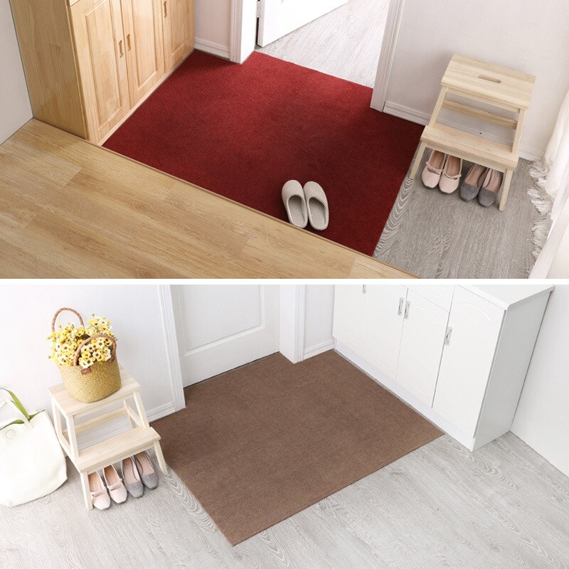 Tapis de porte d'entrée antidérapant, paillasson de chambre à coucher, dépoussiérage, Long couloir, sol d'entrée