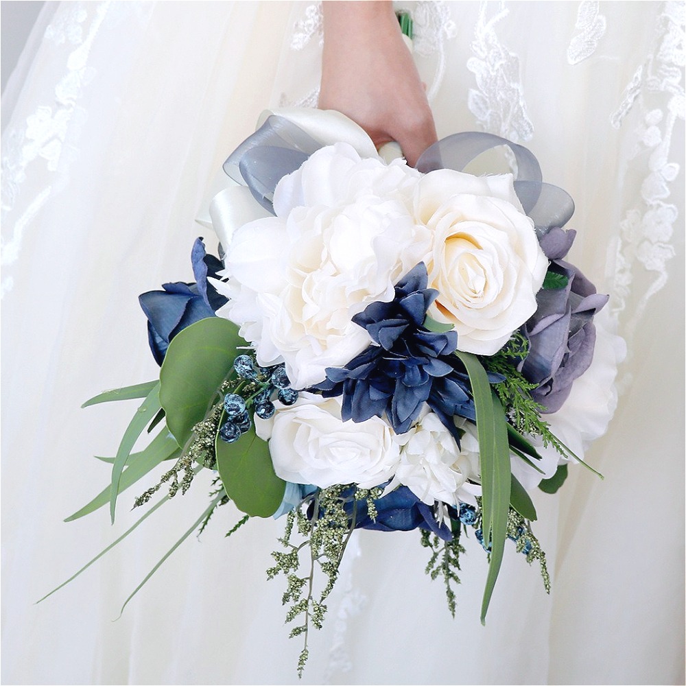 Bridal Wedding Bouquet Flower Bouquet for Bride Wedding Supplies & Decor Flower Wedding Accessories