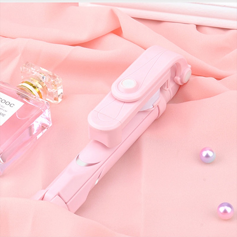 Wireless Remote Bluetooth-compatible Selfie Stick with Mini Tripod and Mirror for IPhone Samsung Huawei Android Selfy Stick