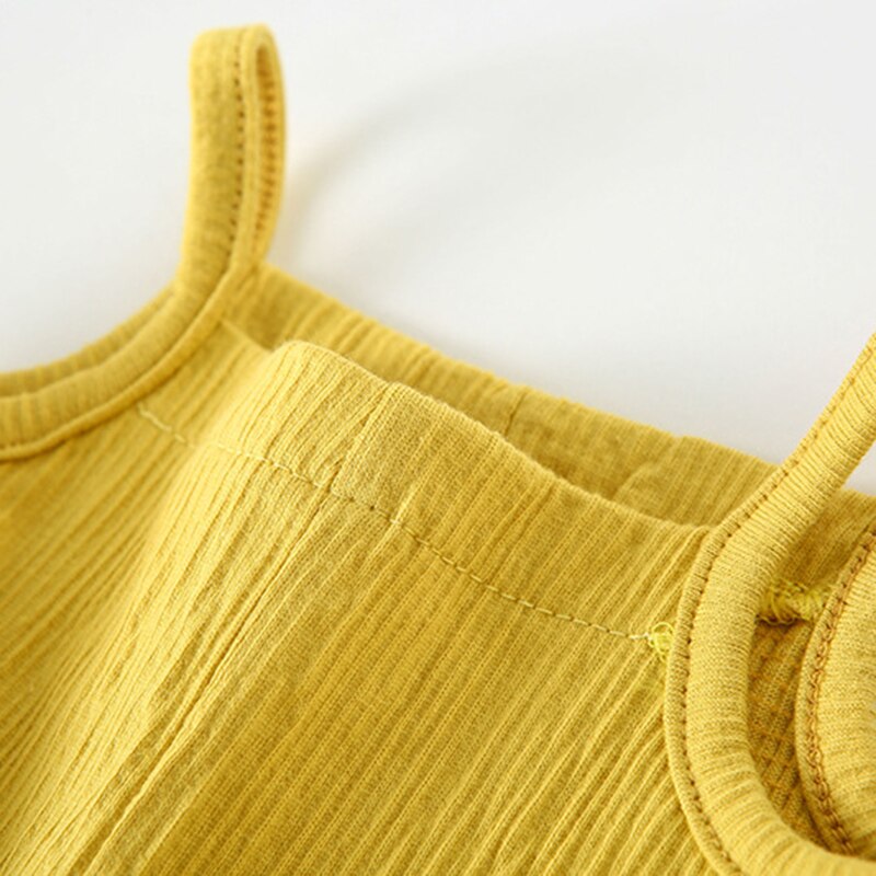 Salopette en coton pour enfants | Salopette colorée, couleur unie, pantalon à bretelles, pour bébés garçons et filles, pantalon décontracté et ample, printemps automne