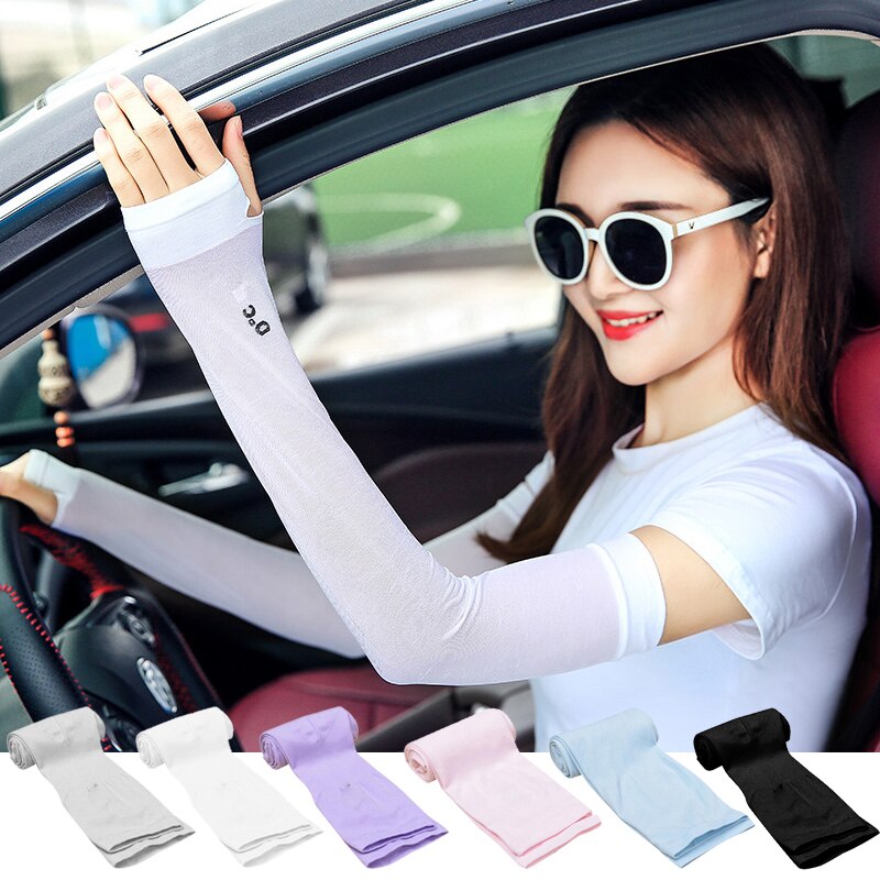 Bike Cycling Sun sleeves Unisex Arm Sleeves UV Sun Sport Stretch Cover Arm Warmers Sports Safety