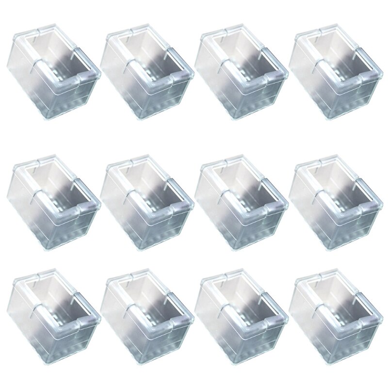 12pcs Table Chair Leg Mat Silicone Non-slip Leg Cap Foot Protection Bottom Cover: 9