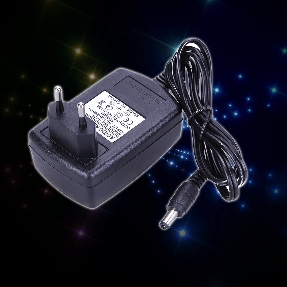 Dc 14v 2a virtalähdesovitin ac-dc-muunnin 5.5*2.5 mm au uk eu au pistokeliittimet