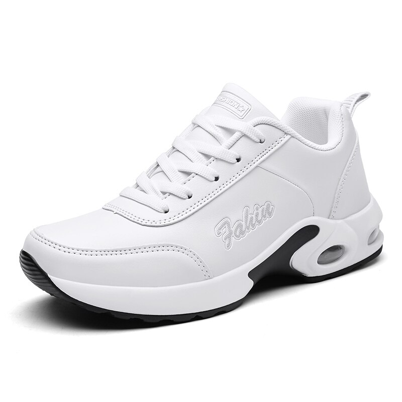 Tenis Feminino Women Tennis Shoes Gym Sport Shoes Female Stability Athletic Sneakers Ladies Chaussures Femme tenis mujer: White / 4