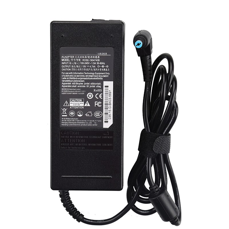 Originele 19V 4.74A 90W Chicony Ac Adapter Notebook Lader Voor Acer Aspire V3-571G 4741G 4752G ADP-90CD db PA-1900-32 Adapter: No power cord