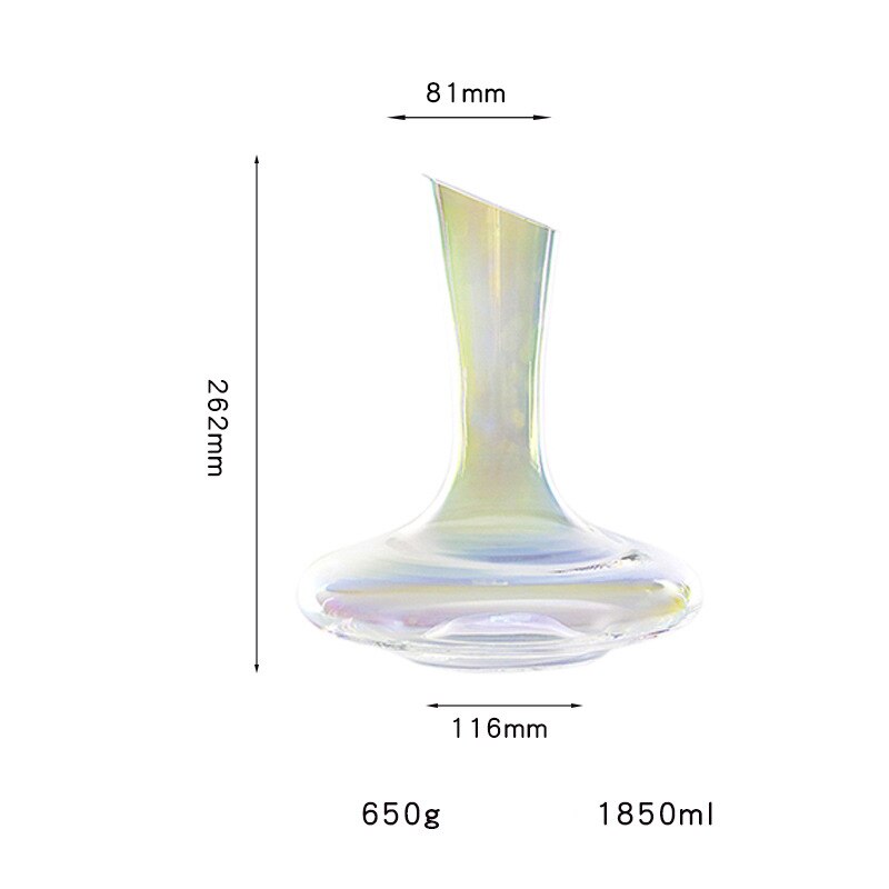 Verre à vin en cristal coloré arc-en-ciel, gobelet moderne, verre à champagne, verre à eau: YM007
