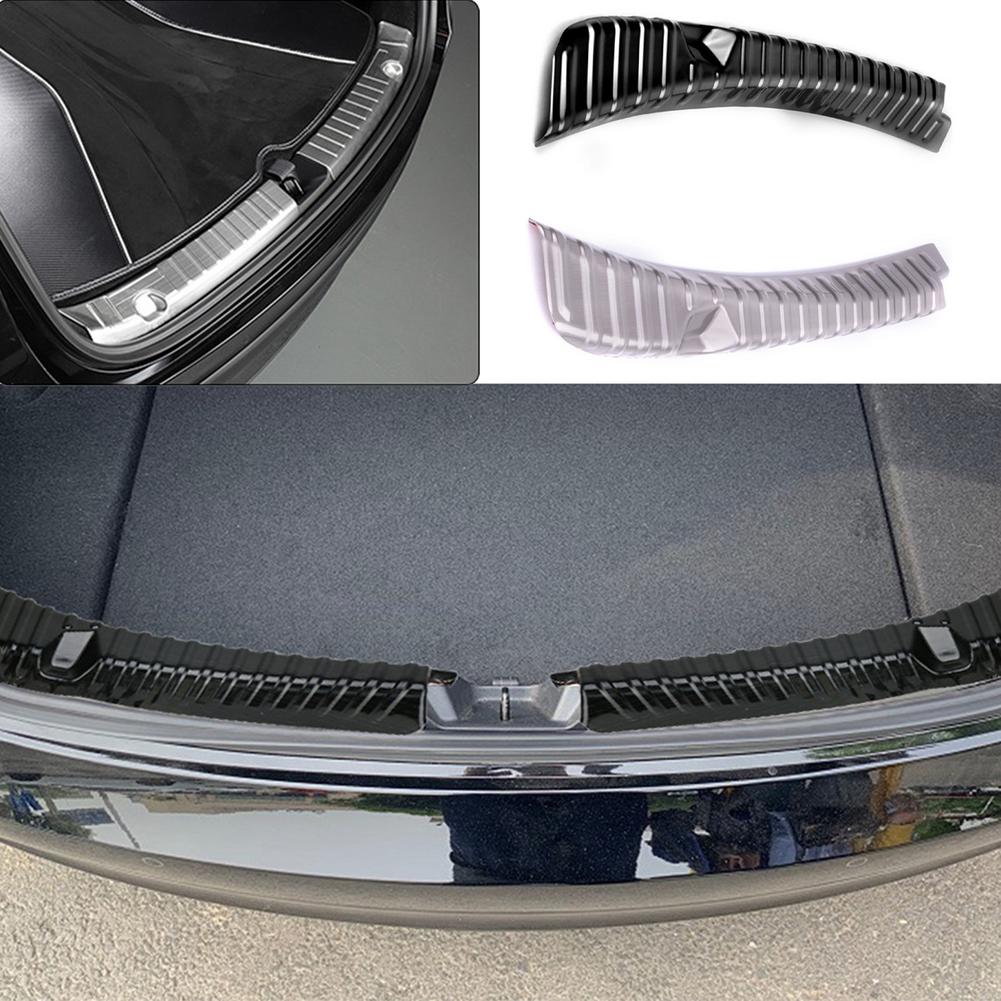 Kofferbak Bumper Voor Tesla Model 3 Auto Achter Boot Cover Trunk Inner Guard Kofferbak Bumper Protector Accessoires