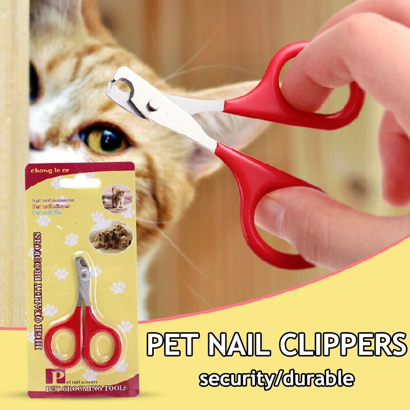 Pet Nail Scissors Dog Cat Nail Clippers Trimmer Cl... Grandado